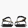 Women Flats K.080 Black Leather MAKIS KOTRIS Women Flats K.080 Black Leather MAKIS KOTRIS