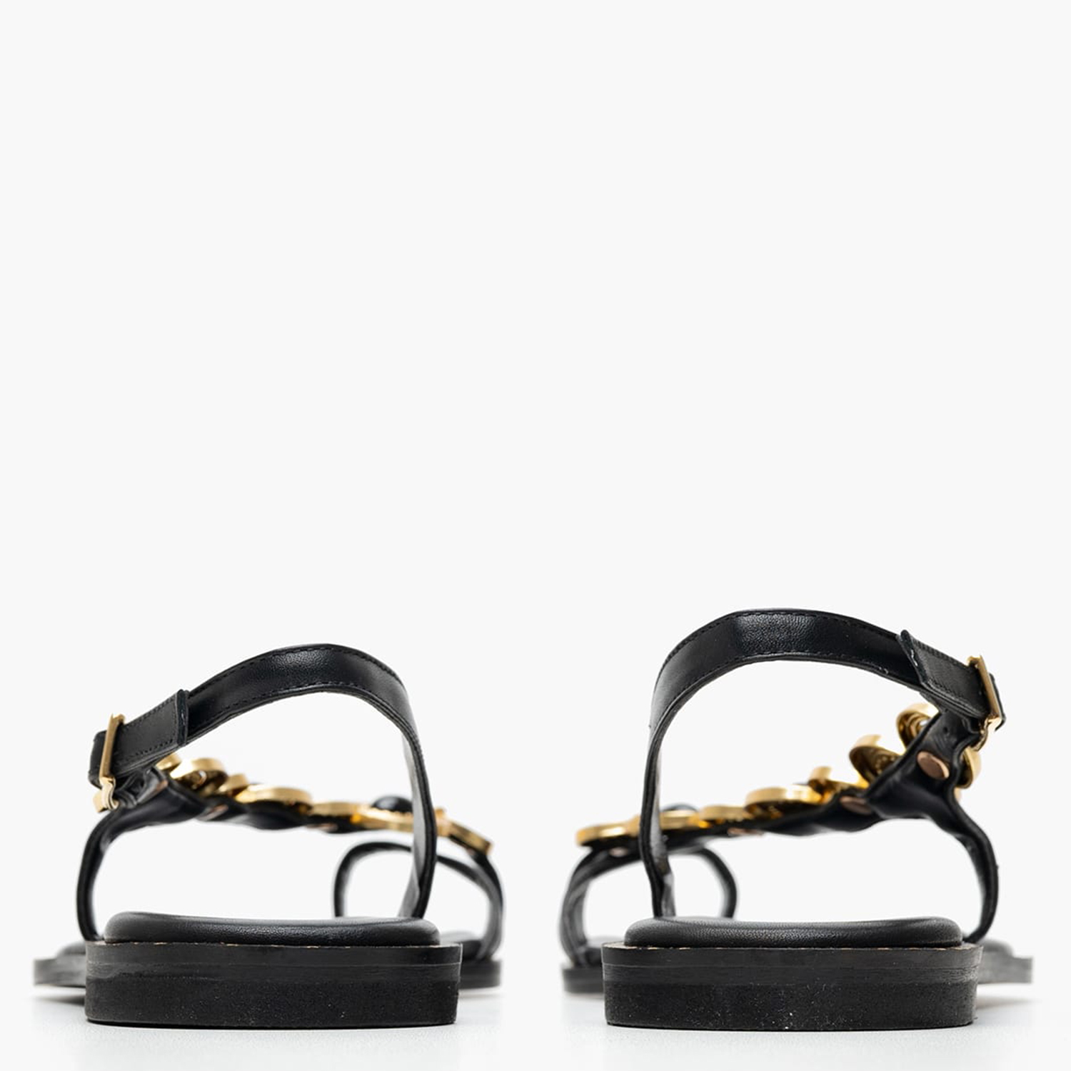 Women Flats K.080 Black Leather MAKIS KOTRIS Women Flats K.080 Black Leather MAKIS KOTRIS