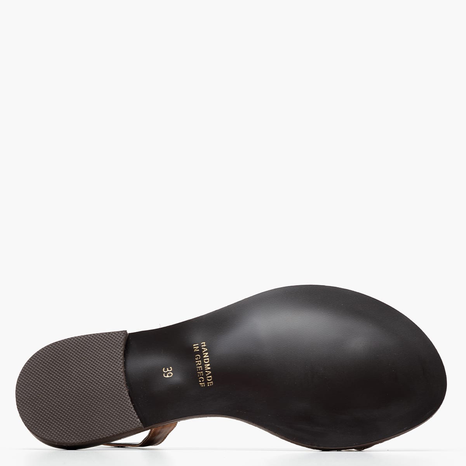 Women Flats K.080 Brown Leather MAKIS KOTRIS Women Flats K.080 Brown Leather MAKIS KOTRIS