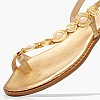 Women Flats K.080 Gold Leather MAKIS KOTRIS Women Flats K.080 Gold Leather MAKIS KOTRIS