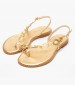 Γυναικεία Flats K.080 Χρυσό Δέρμα Makis Kotris Γυναικεία Flats K.080 Χρυσό Δέρμα Makis Kotris
