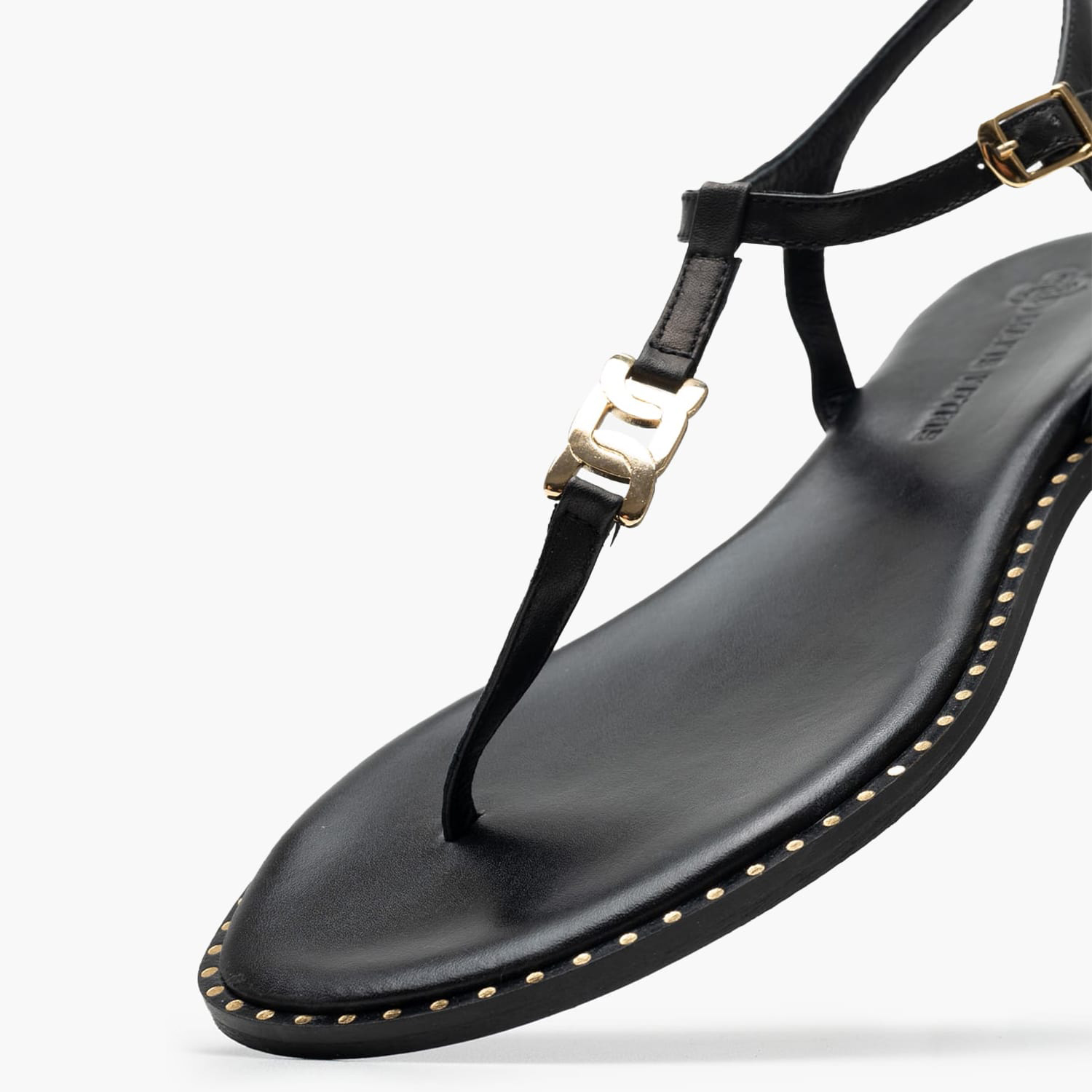 Γυναικεία Flats K.117 Μαύρο Δέρμα Makis Kotris