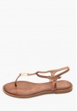 Γυναικεία Flats K.117 Ταμπά Δέρμα Makis Kotris