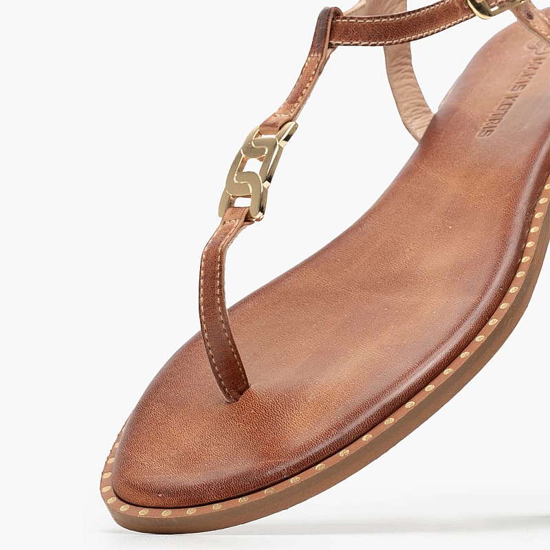 Women Flats K.117 Tabba Leather MAKIS KOTRIS