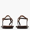 Women Flats K.117 Brown Leather MAKIS KOTRIS Women Flats K.117 Brown Leather MAKIS KOTRIS