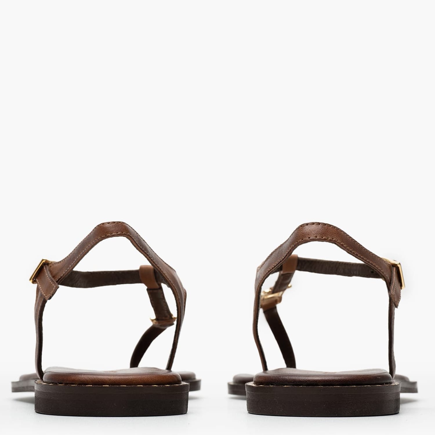 Women Flats K.117 Brown Leather MAKIS KOTRIS Women Flats K.117 Brown Leather MAKIS KOTRIS
