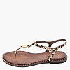 Women Flats K.117 Leopard Leather MAKIS KOTRIS
