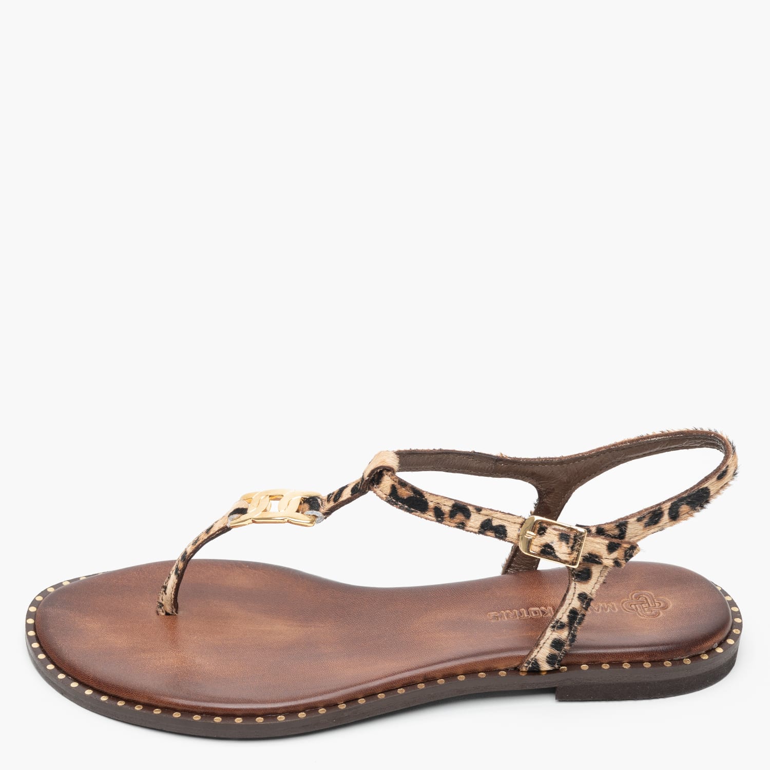 Γυναικεία Flats K.117 Leopard Δέρμα Makis Kotris