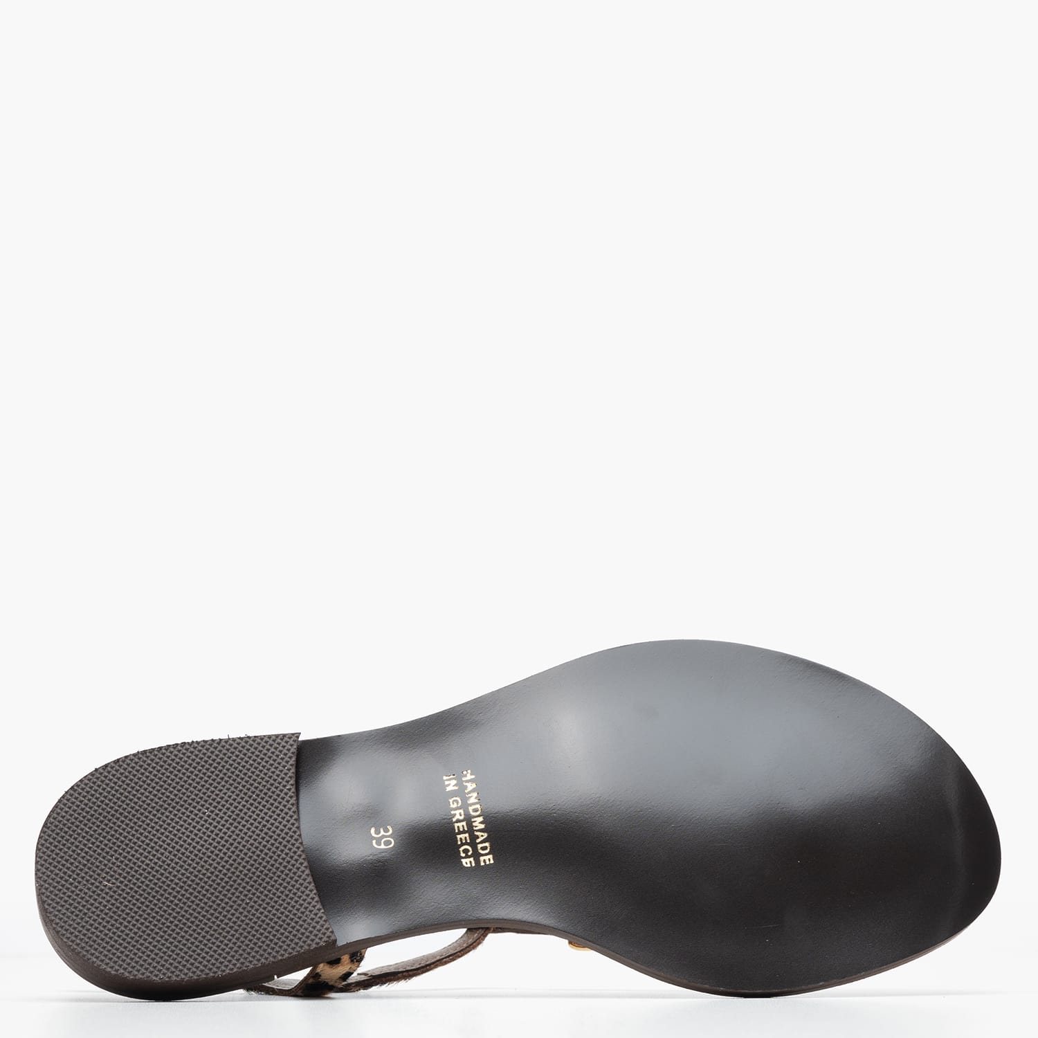 Women Flats K.117 Leopard Leather MAKIS KOTRIS