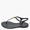 Women Flats K.119 Black Leather MAKIS KOTRIS Women Flats K.119 Black Leather MAKIS KOTRIS
