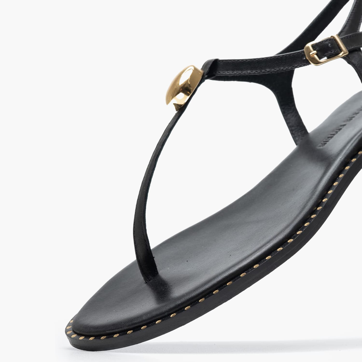 Γυναικεία Flats K.119 Μαύρο Δέρμα Makis Kotris