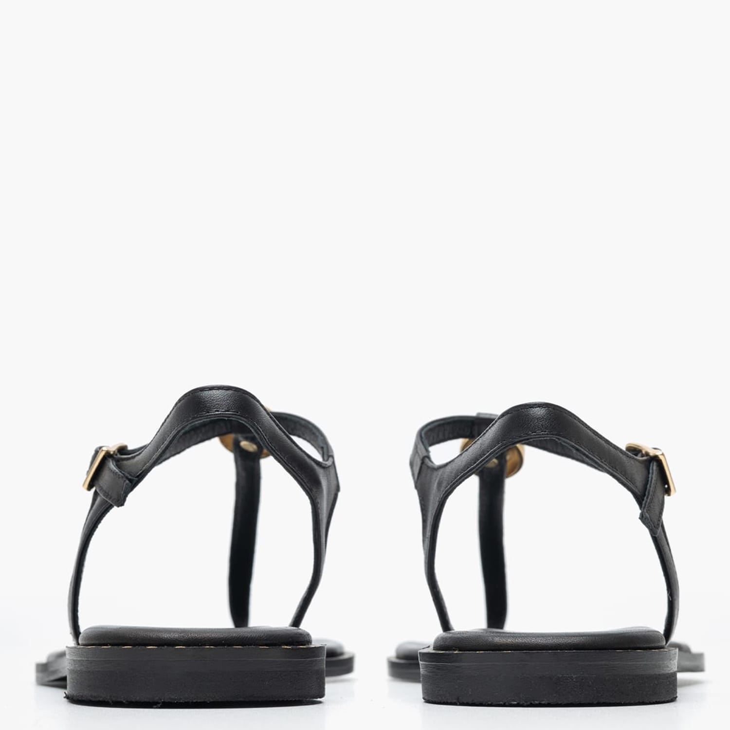 Women Flats K.119 Black Leather MAKIS KOTRIS Women Flats K.119 Black Leather MAKIS KOTRIS