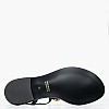Women Flats K.119 Black Leather MAKIS KOTRIS Women Flats K.119 Black Leather MAKIS KOTRIS