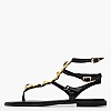 Women Flats K.790 Black Leather MAKIS KOTRIS Women Flats K.790 Black Leather MAKIS KOTRIS