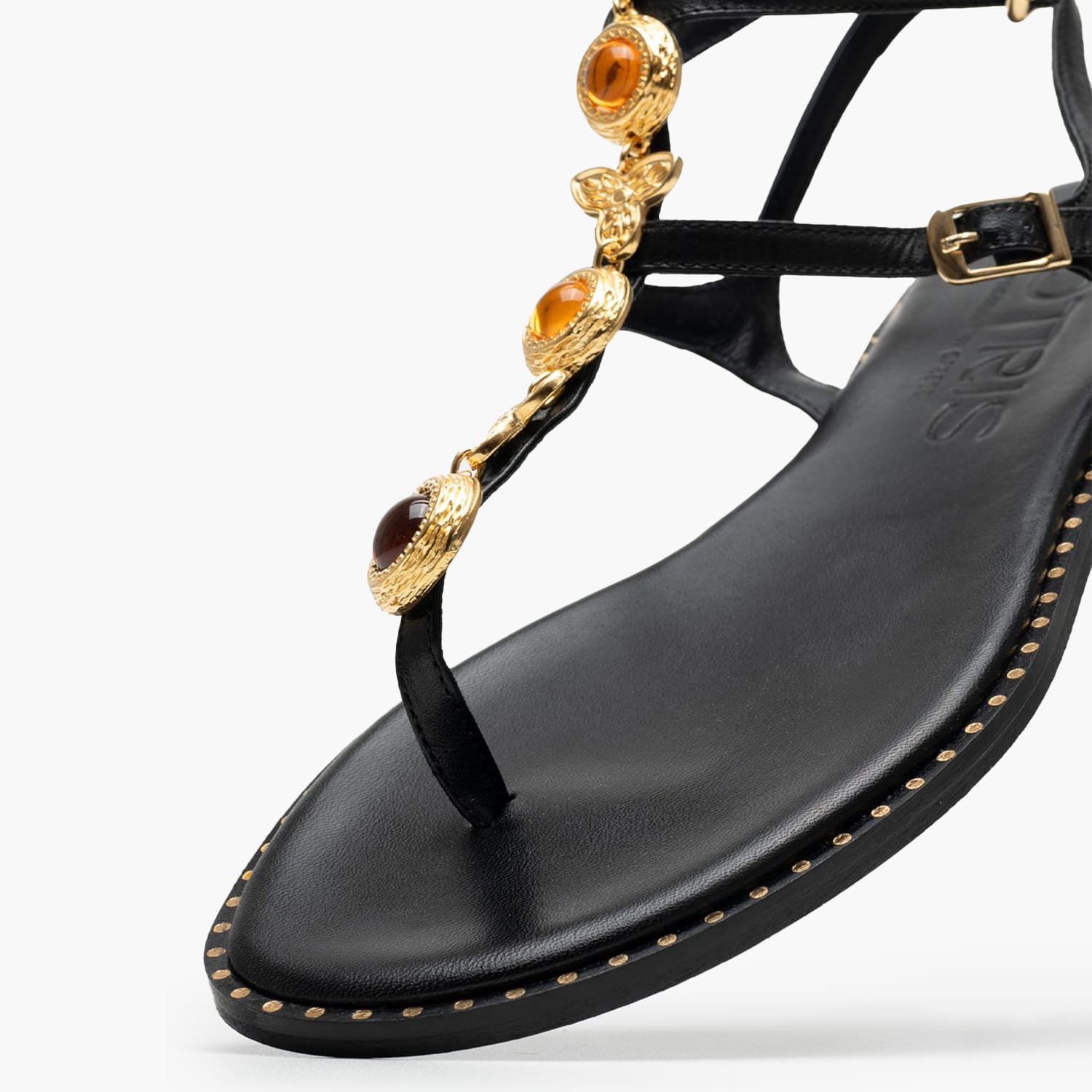 Γυναικεία Flats K.790 Μαύρο Δέρμα Makis Kotris