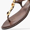 Women Flats K.790 Brown Leather MAKIS KOTRIS Women Flats K.790 Brown Leather MAKIS KOTRIS
