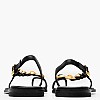 Γυναικεία Flats K.890 Μαύρο Δέρμα Makis Kotris