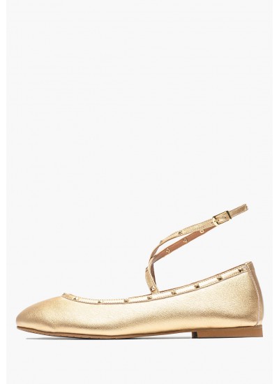 Γυναικείες Μπαλαρίνες Elastic.Ballerina Μαύρο Δέρμα Tommy Hilfiger