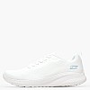 Women Casual Shoes 117209 White Fabric Skechers Women Casual Shoes 117209 White Fabric Skechers