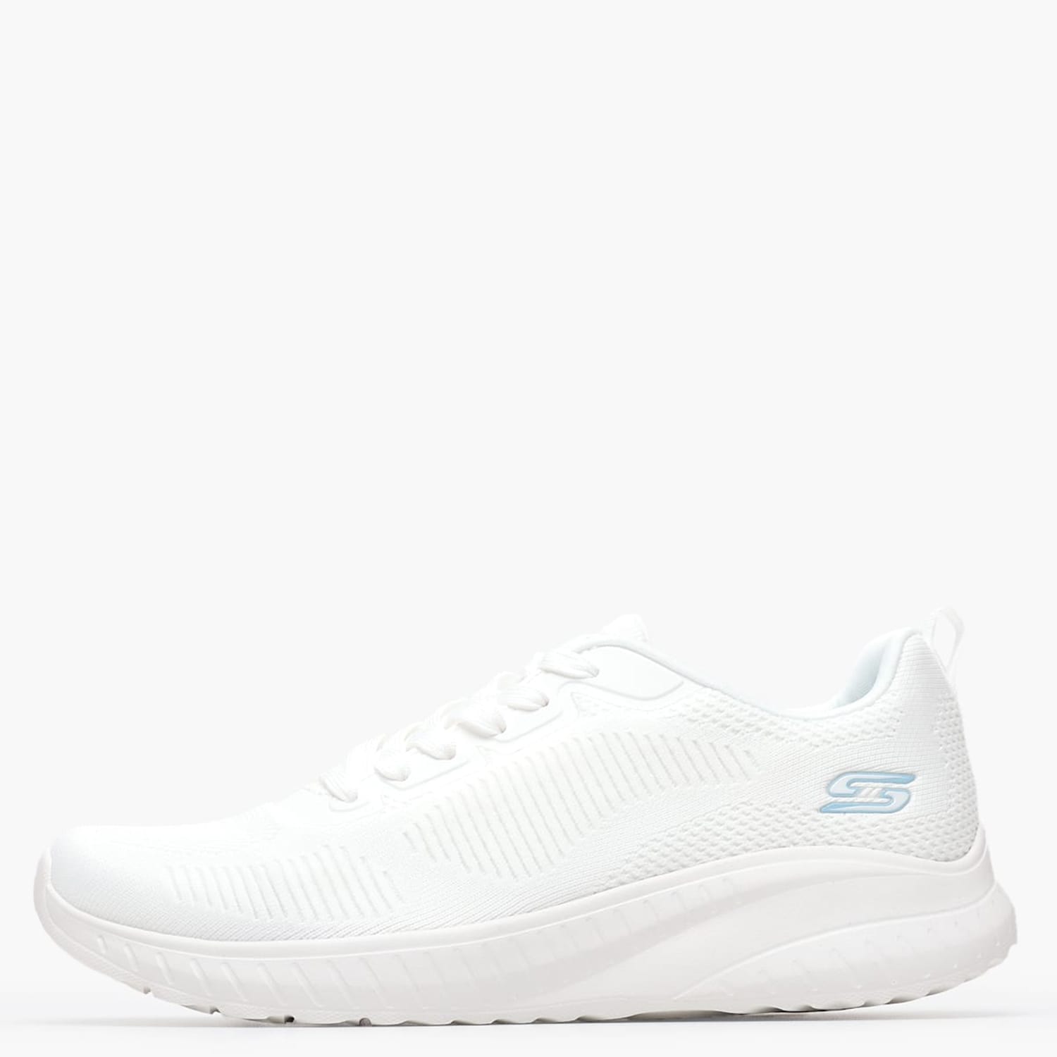 Γυναικεία Παπούτσια Casual 117209 Άσπρο Ύφασμα Skechers