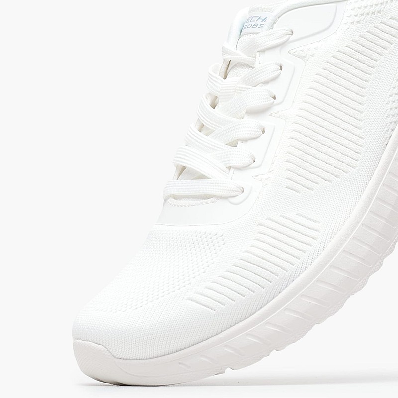 Γυναικεία Παπούτσια Casual 117209 Άσπρο Ύφασμα Skechers