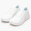 Women Casual Shoes 117209 White Fabric Skechers Women Casual Shoes 117209 White Fabric Skechers