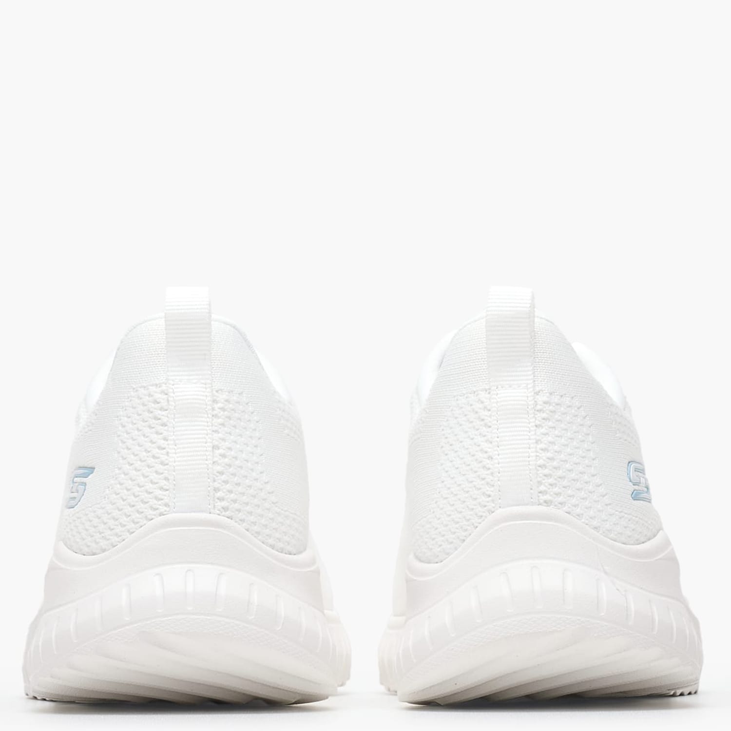 Women Casual Shoes 117209 White Fabric Skechers Women Casual Shoes 117209 White Fabric Skechers