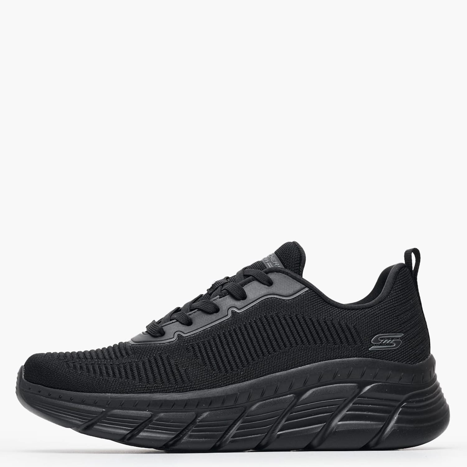 Γυναικεία Παπούτσια Casual 117385 Μαύρο Ύφασμα Skechers