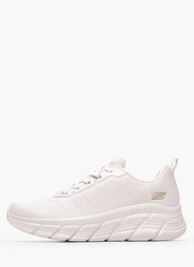 Γυναικεία Παπούτσια Casual 177288 Μπεζ ECOleather Skechers