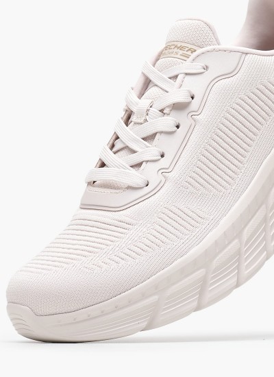 Γυναικεία Παπούτσια Casual 177288 Μπεζ ECOleather Skechers