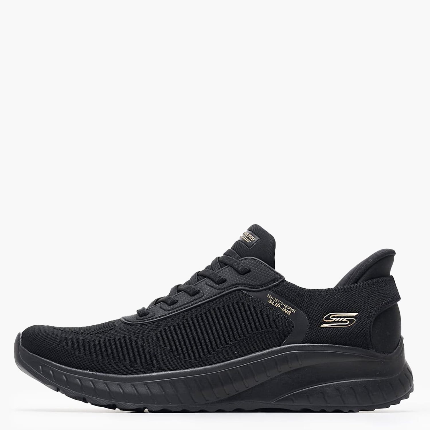 Γυναικεία Παπούτσια Casual 117497 Μαύρο Ύφασμα Skechers