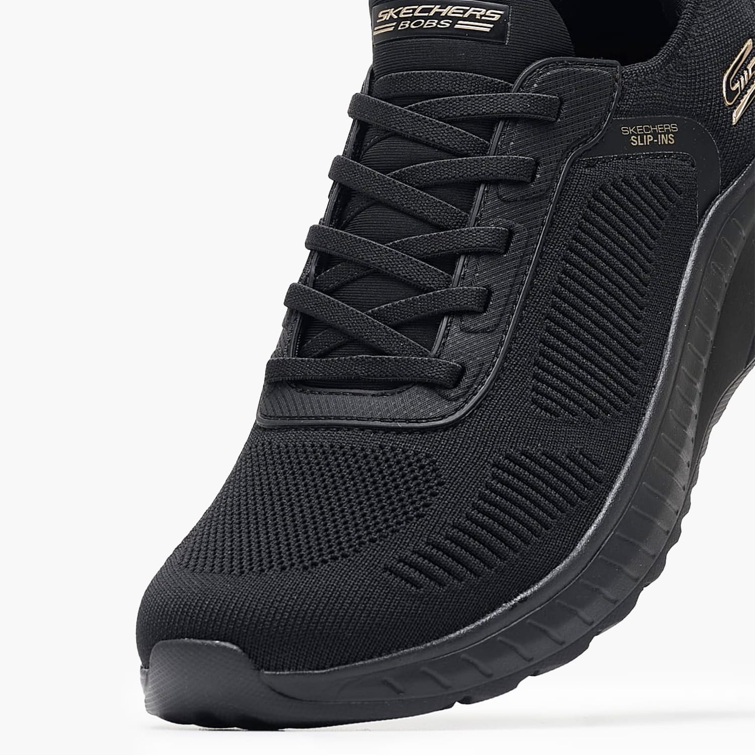 Γυναικεία Παπούτσια Casual 117497 Μαύρο Ύφασμα Skechers