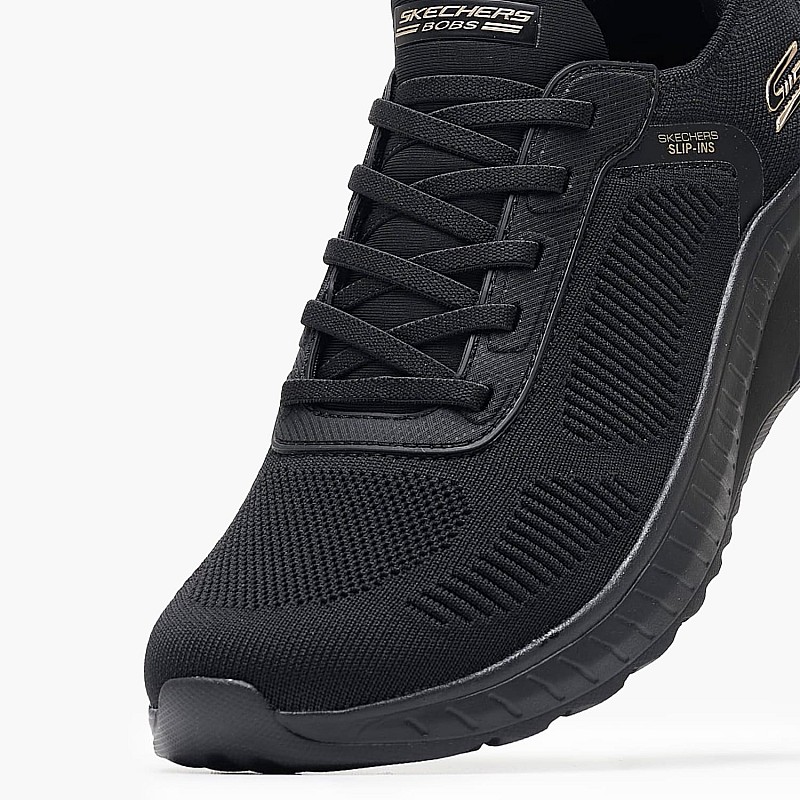 Γυναικεία Παπούτσια Casual 117497 Μαύρο Ύφασμα Skechers