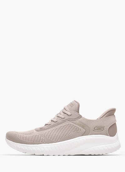 Γυναικεία Παπούτσια Casual 149752 Άσπρο Ύφασμα Skechers
