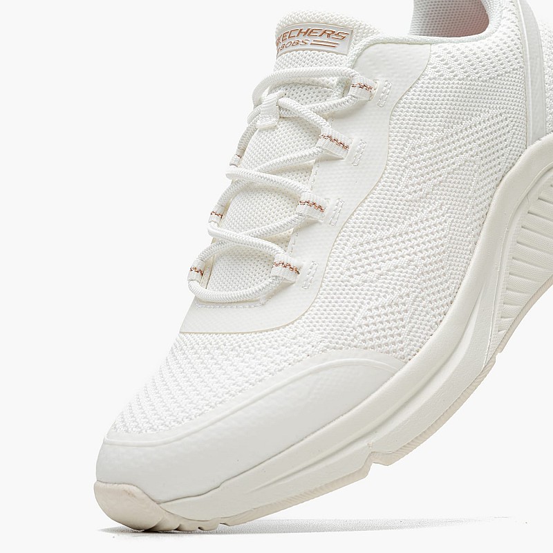 Γυναικεία Παπούτσια Casual 117561 Άσπρο Ύφασμα Skechers