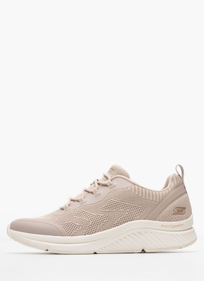 Γυναικεία Παπούτσια Casual 149752 Άσπρο Ύφασμα Skechers