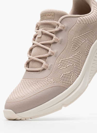 Γυναικεία Παπούτσια Casual 149752 Άσπρο Ύφασμα Skechers