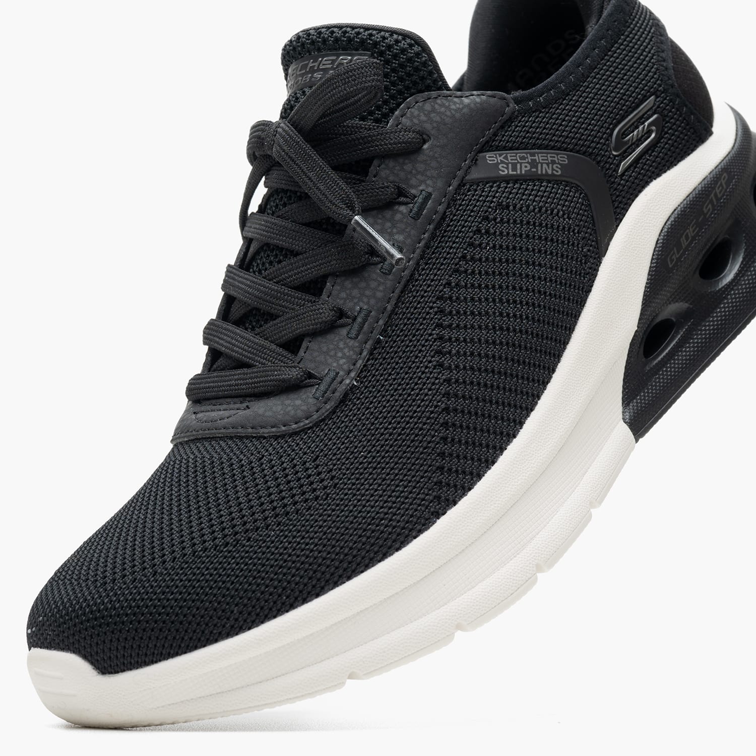 Γυναικεία Παπούτσια Casual 117638 Μαύρο Ύφασμα Skechers
