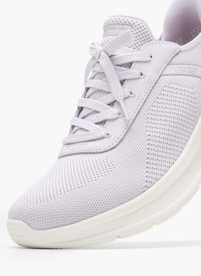 Γυναικεία Παπούτσια Casual 149752 Άσπρο Ύφασμα Skechers