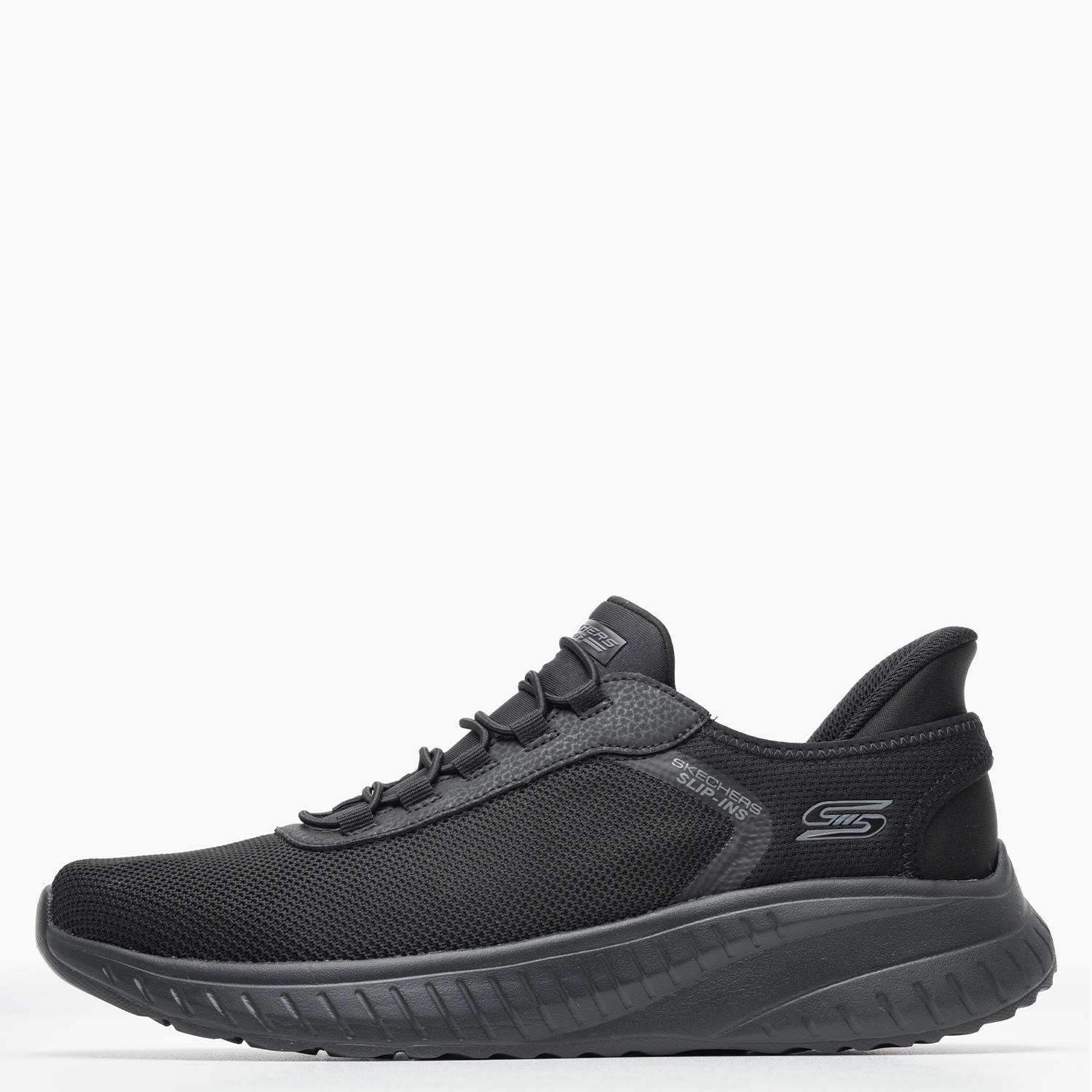 Ανδρικά Παπούτσια Casual 118303 Μαύρο Ύφασμα Skechers
