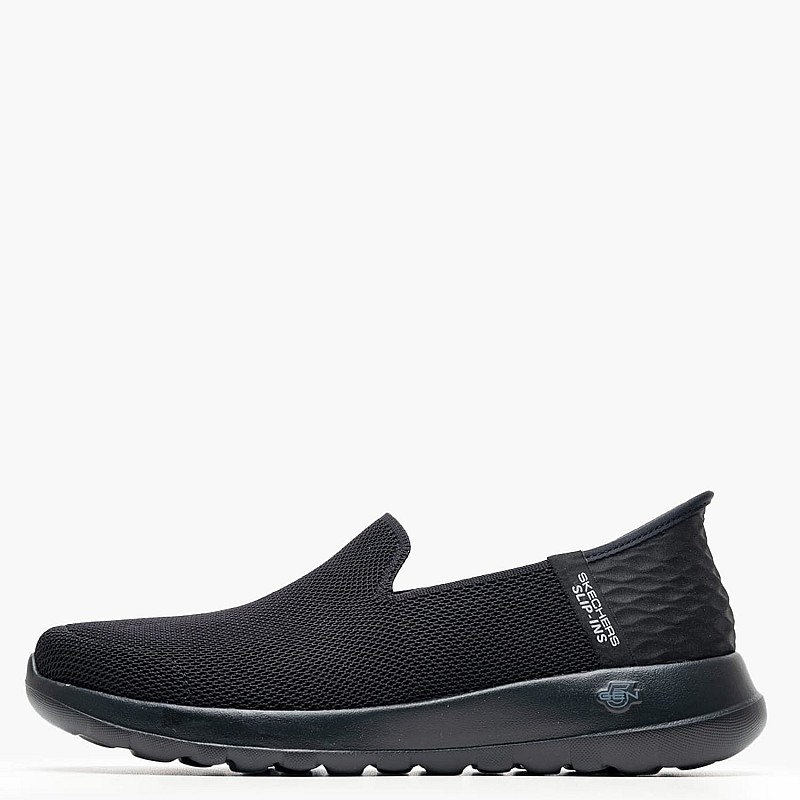 Γυναικεία Παπούτσια Casual 124641 Μαύρο Ύφασμα Skechers