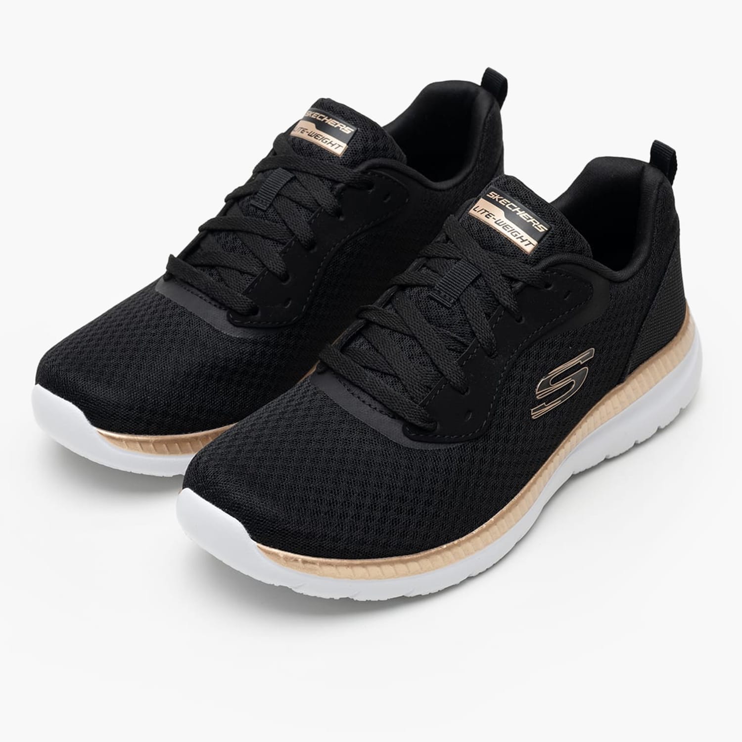 Γυναικεία Παπούτσια Casual 12606.G Μαύρο Ύφασμα Skechers Γυναικεία Παπούτσια Casual 12606.G Μαύρο Ύφασμα Skechers