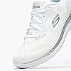 Γυναικεία Παπούτσια Casual 12606.G Άσπρο Ύφασμα Skechers Γυναικεία Παπούτσια Casual 12606.G Άσπρο Ύφασμα Skechers