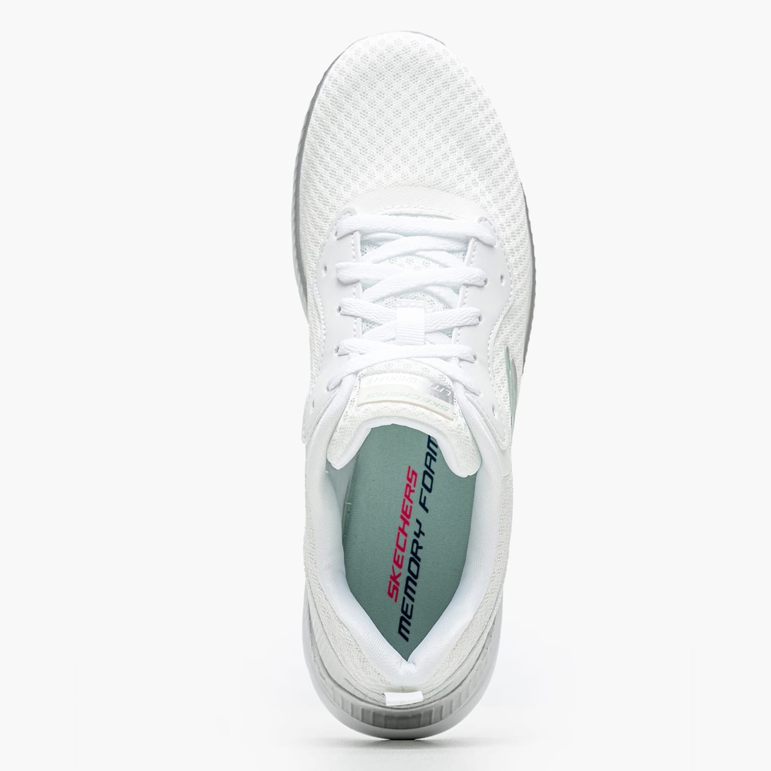 Γυναικεία Παπούτσια Casual 12606.G Άσπρο Ύφασμα Skechers Γυναικεία Παπούτσια Casual 12606.G Άσπρο Ύφασμα Skechers