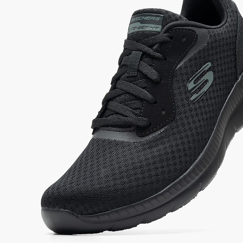 Γυναικεία Παπούτσια Casual 12606 Μαύρο Ύφασμα Skechers
