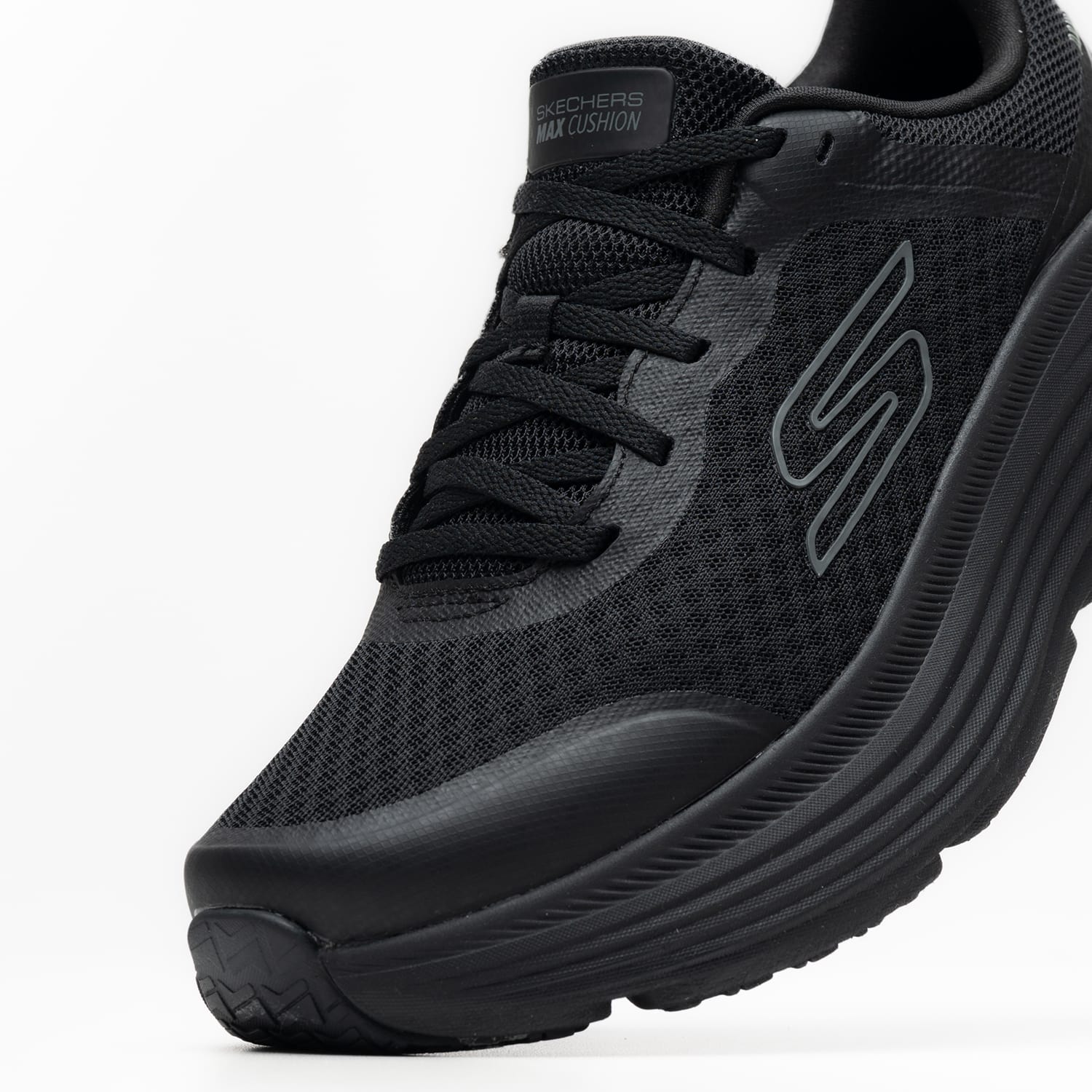 Γυναικεία Παπούτσια Casual 129470 Μαύρο Ύφασμα Skechers