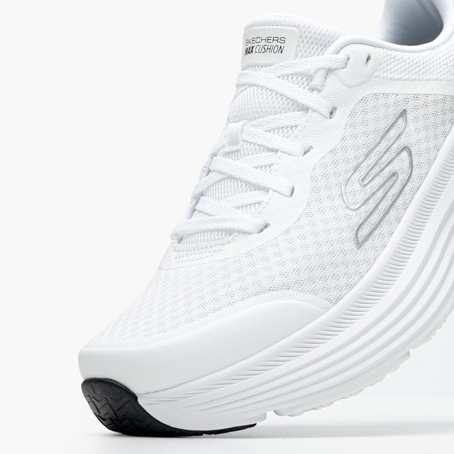Γυναικεία Παπούτσια Casual 129470 Άσπρο Ύφασμα Skechers