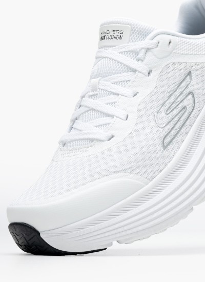 Γυναικεία Παπούτσια Casual 149752 Άσπρο Ύφασμα Skechers