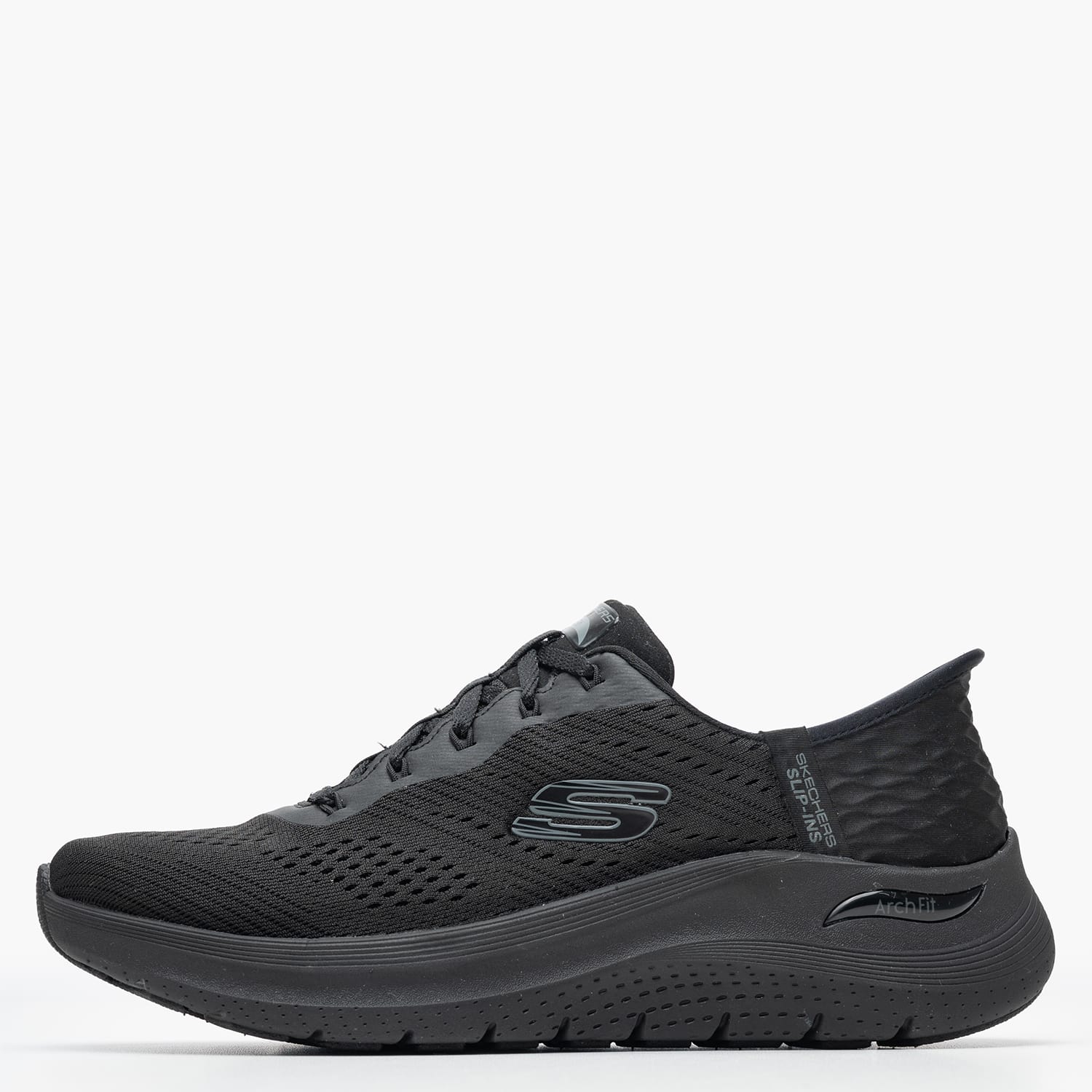 Γυναικεία Παπούτσια Casual 150066 Μαύρο Ύφασμα Skechers