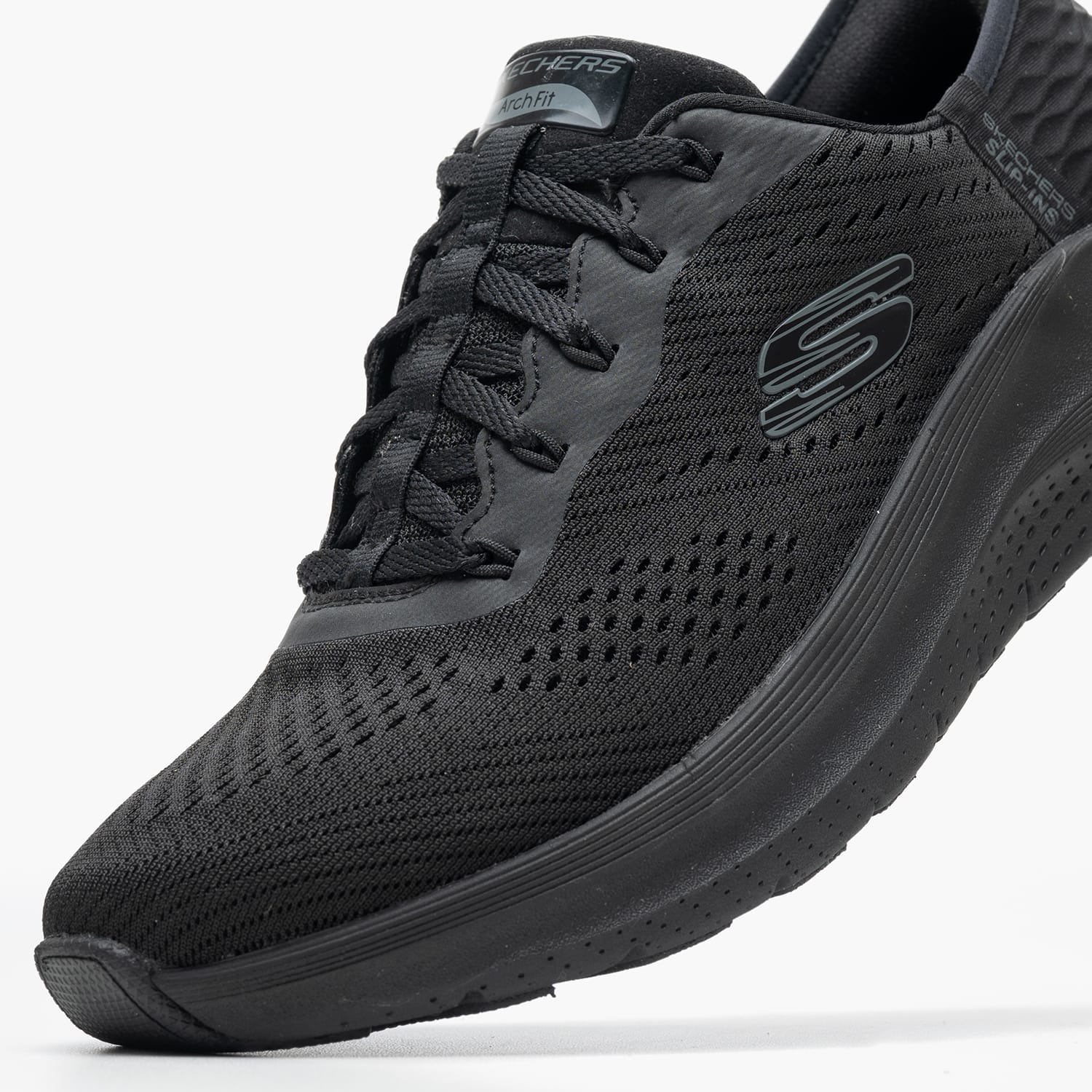 Γυναικεία Παπούτσια Casual 150066 Μαύρο Ύφασμα Skechers